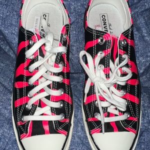 Converse Chuck Taylor Retro Pink Zebra Stripe in Box